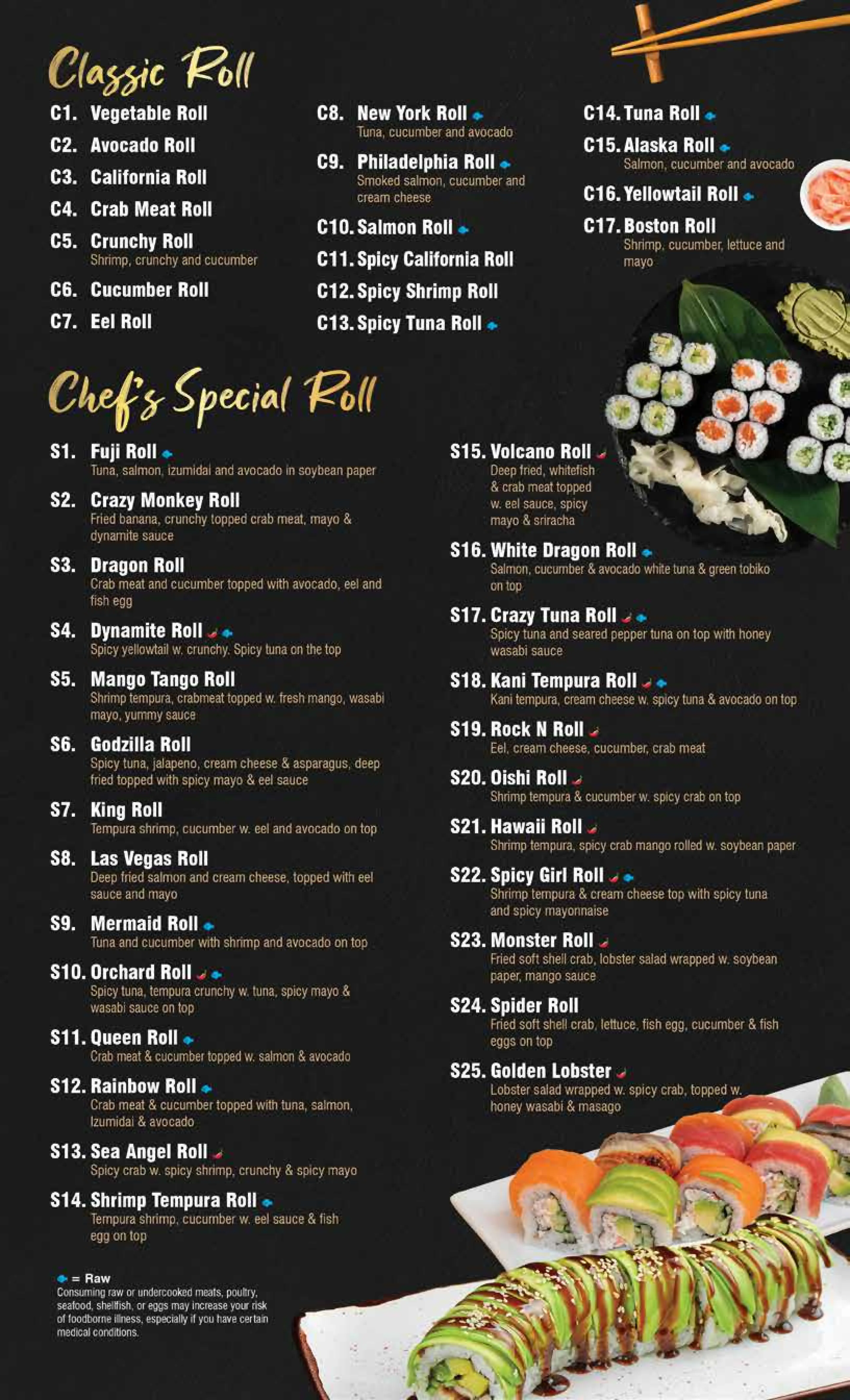 Restaurant menu 2